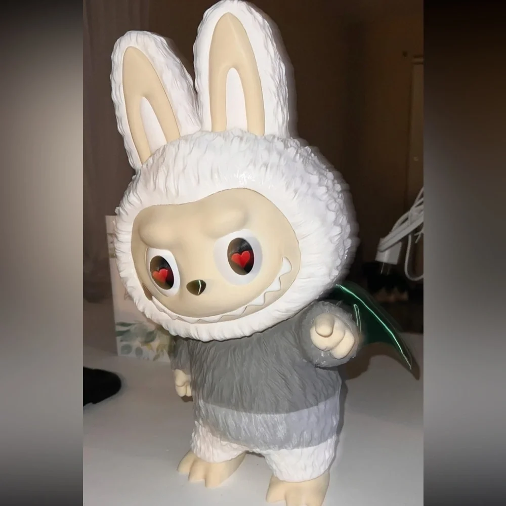3D labubu angel with moving eyes
